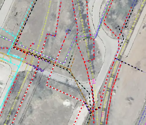 Georeferenzierung eines Plans ohne räumlichen Bezug in ein reales GIS-Koordinatensystem
