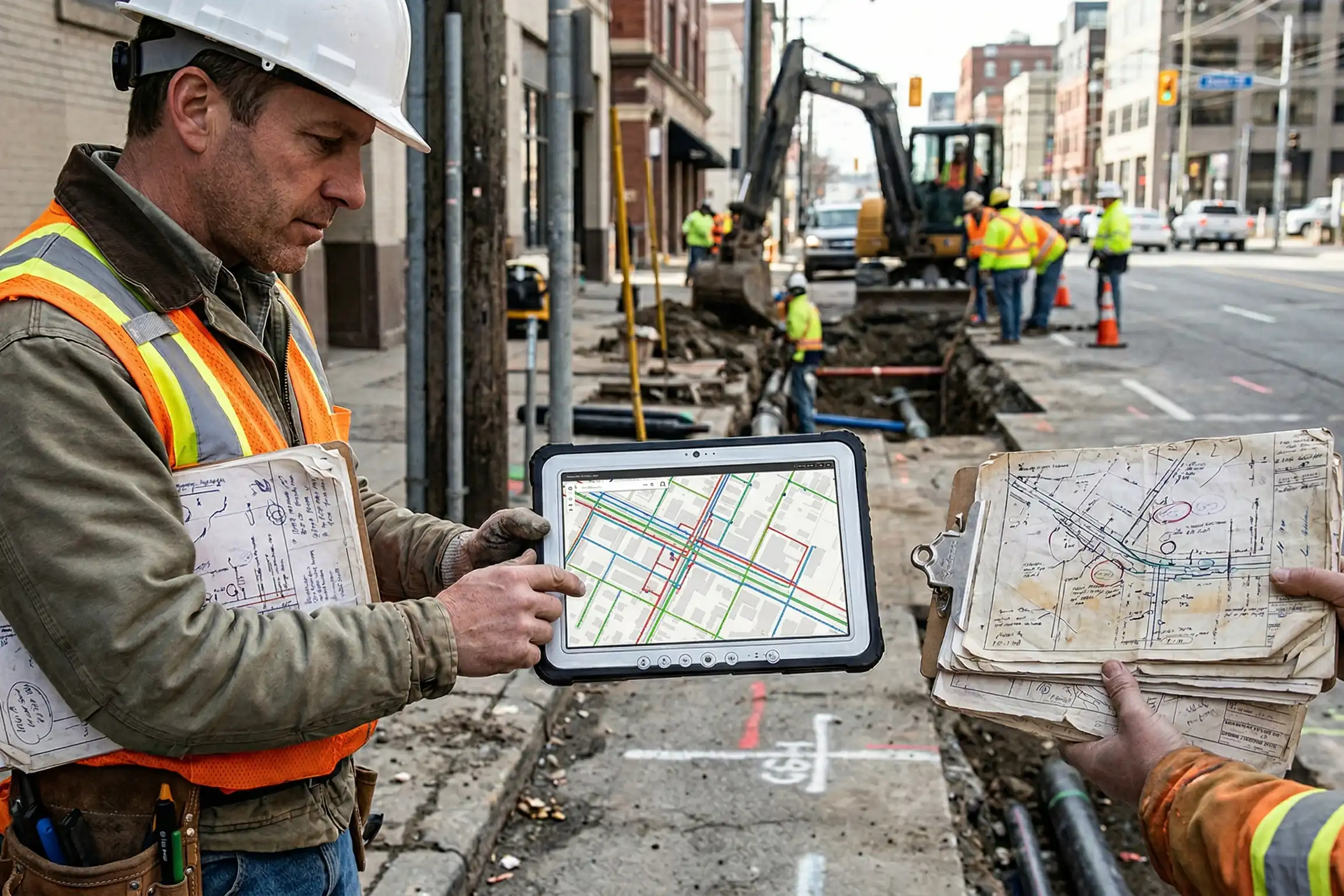 Vorteile der GIS-Digitalisierung von Versorgungsnetzen